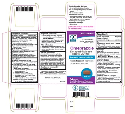 Carton (Cdma Qc Omeprazole Dr Tablets 14ct Carton Label)
